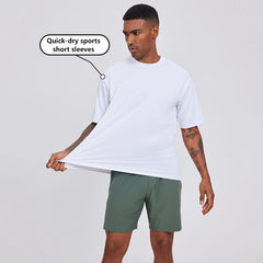 OEM Men's Quick-dry Breathable Short Sleeve Gym T shirts | INGORSPORTS