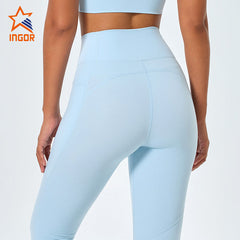 Custom Women Recycled High Waist Pocket Yoga Leggings