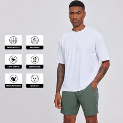 OEM Men's Quick-dry Breathable Short Sleeve Gym T shirts | INGORSPORTS