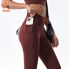OEM ODM Women High Waist Pockets Yoga Leggings