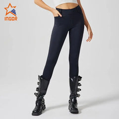 Gym Apparel Manufacturers Custom Women High Waist Non-Slip Equestrian Pants