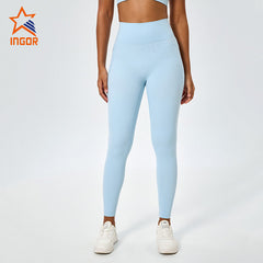 Custom Women Recycled High Waist Pocket Yoga Leggings