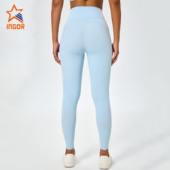 Custom Women Recycled High Waist Pocket Yoga Leggings