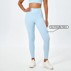 Custom Women Recycled High Waist Pocket Yoga Leggings