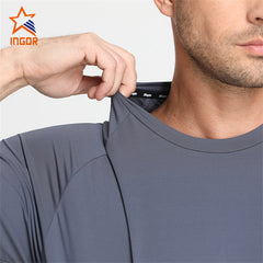 OEM Mens Quick-dry Gym Breathable Fitness T shirts | INGORSPORTS