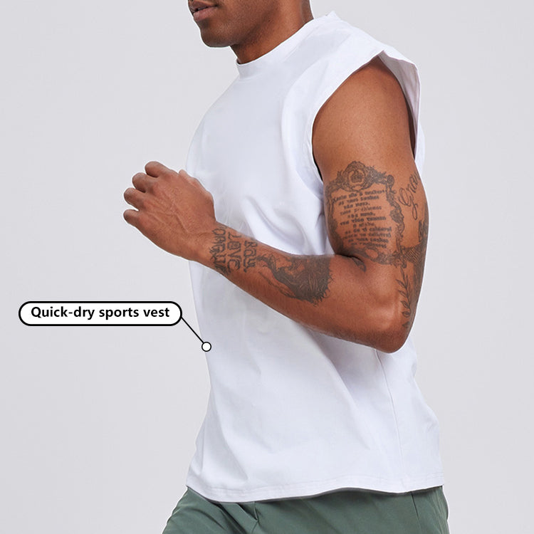 Custom Men's Quick-dry Breathable Sports Gym Vest | INGORSPORTS