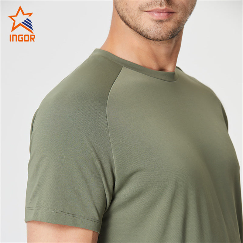 OEM Mens Quick-dry Gym Breathable Fitness T shirts | INGORSPORTS