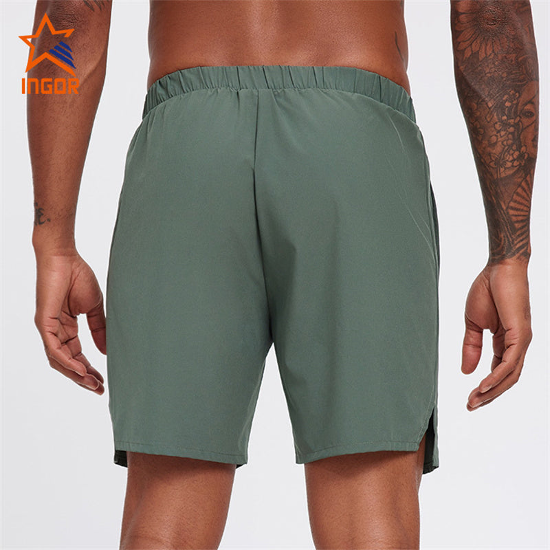 Men's Gym Fitness Shorts Quick Drying Pockets